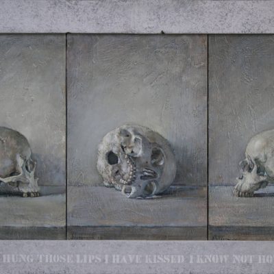 129a-Here-hung-those-lips-that-i-have-kissed-I-know-not-how-oft-3-x-40-cm-x-60-cm-2019