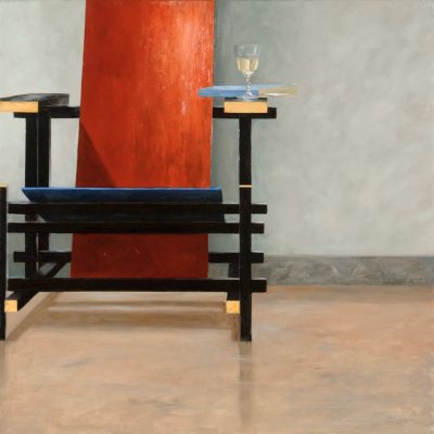 6-Lezen-in-Rietveldstoel-olieverf-op-paneel-40-x-40-cm