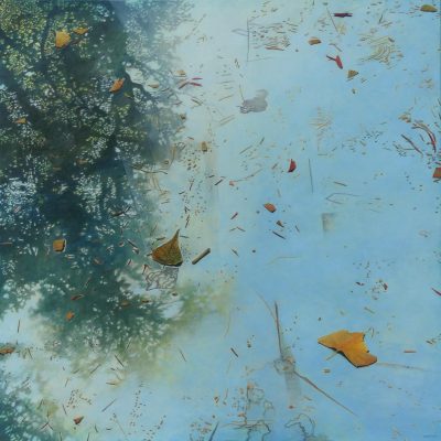 Marcel-van-Hoef-Under-a-Clear-Blue-Sky-egg-tempera-on-canvas-100-x-100-cm.-2024